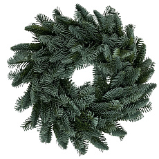 Věnec vánoční umělý - jedle 40 cm (cena bez slev)