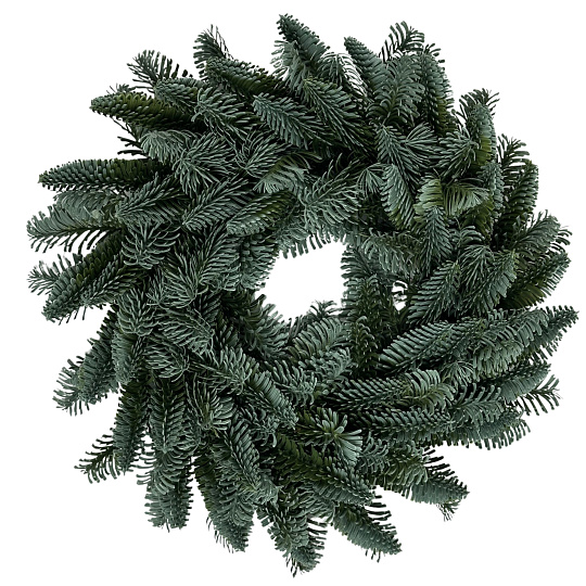 Věnec vánoční umělý - jedle 40 cm (cena bez slev)