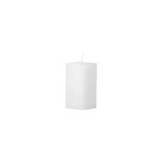 Svíčka Basic Square 50x50x100 mm - bílá Svíčka Basic Square 50x50x100 mm - bílá