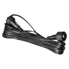 Prodlužovací kabel pro spojovací řetězy Standard černý, 10 m, venkovní i vnitřní Prodlužovací kabel pro spojovací řetězy Standard černý, 10 m, venkovní i vnitřní
