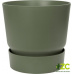 Obal Greenville Round - leaf green 25 cm 
