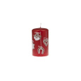 Svíčka vánoční Sweets Pillar 60x100 mm - červená