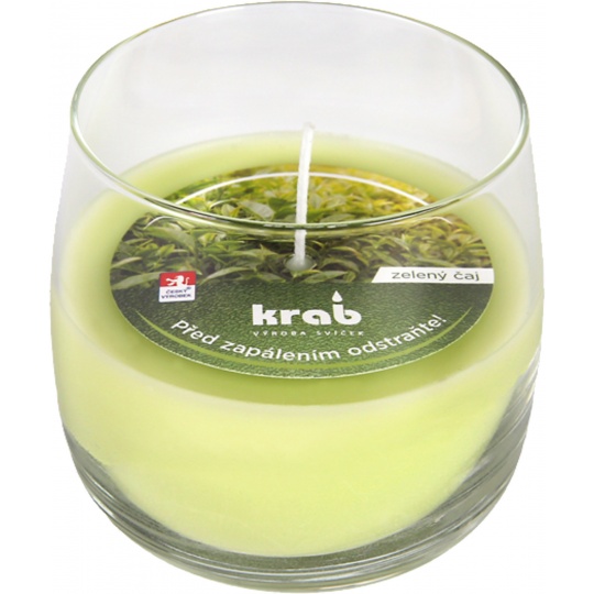 Svíčka sklo - aroma zelený čaj 125 g