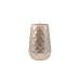 Svíčka Diamond Cone 80 x 120 mm - béžová metalíza