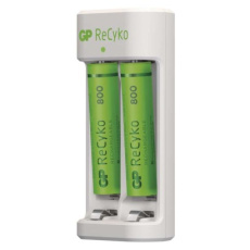 Nabíječka baterií GP Eco E211 + 2× AAA ReCyko 800 Nabíječka baterií GP Eco E211 + 2× AAA ReCyko 800