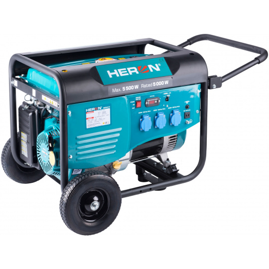 elektrocentrála benzínová 13HP/5,5kW, pro svařování, podvozek elektrocentrála benzínová 13HP/5,5kW, pro svařování, podvozek