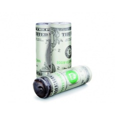 HAPPY GREEN Sada podpalovačů, 3 ks, dekor dolar HAPPY GREEN Sada podpalovačů, 3 ks, dekor dolar