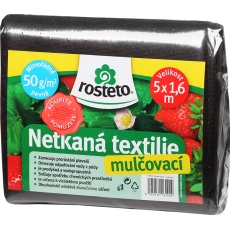 Neotex / netkaná textilie Rosteto - černý 50g šíře 5 x 1,6 m