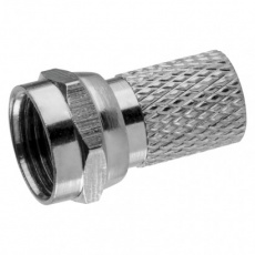 Konektor F vidlice pro koax CB113 - 10ks Konektor F vidlice pro koax CB113 - 10ks