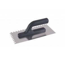 Hladítko INOX 270x125mm zub e8 Hladítko INOX 270x125mm zub e8