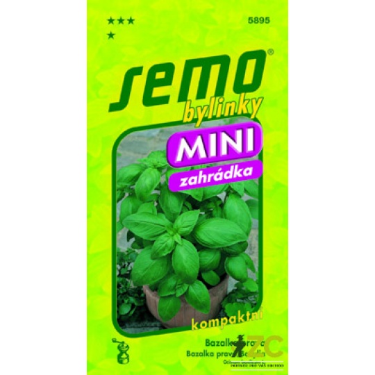 Bazalka pravá - Mammolo Genovese 0,8g - série MINI