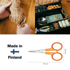 Nůžky classic na nehty se zahnutými čepelemi 10 cm - 1000813 - Fiskars Nůžky classic na nehty se zahnutými čepelemi 10 cm - 1000813 - Fiskars