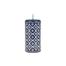 Svíčka Wallachian Pillar 60x120 mm - modrá Svíčka Wallachian Pillar 60x120 mm - modrá