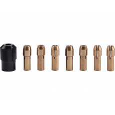 kleštiny, sada 8ks, ⌀1-1,6-2-2,3-3-2x3,2mm, hlavice M8x0,75