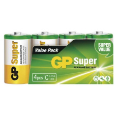 Alkalická baterie GP Super C (LR14) - 4ks Alkalická baterie GP Super C (LR14) - 4ks