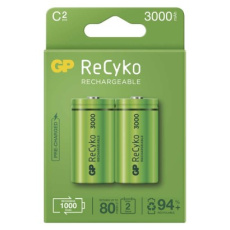 Nabíjecí baterie GP ReCyko 3000 C (HR14) - 2ks Nabíjecí baterie GP ReCyko 3000 C (HR14) - 2ks