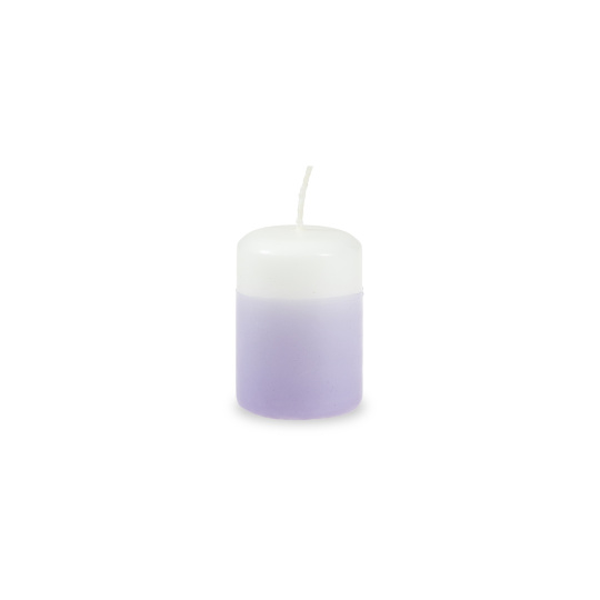 Svíčka Single Aromatic Lavender Pillar 50 x 70 mm - fialová
