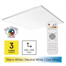 LED přisazené svítidlo EXCLUSIVE, čtvercové 36W frameless, stmív. se změnou CCT, CRI>95 LED přisazené svítidlo EXCLUSIVE, čtvercové 36W frameless, stmív. se změnou CCT, CRI>95