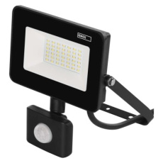 LED reflektor SIMPO s pohybovým čidlem, 30W, černý, neutrální bílá LED reflektor SIMPO s pohybovým čidlem, 30W, černý, neutrální bílá