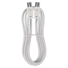 Anténní koaxiální kabel stíněný 1,25m – rovné vidlice Anténní koaxiální kabel stíněný 1,25m – rovné vidlice