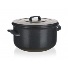 BELIS Hrnec smaltovaný BSE 24 cm, 5 l, s poklicí BELIS Hrnec smaltovaný BSE 24 cm, 5 l, s poklicí