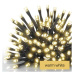 Standard LED spojovací vánoční řetěz – rampouchy, 2,5 m, venkovní, teplá bílá