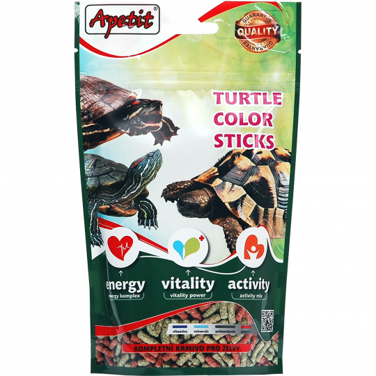 Apetit - želvy krmivo Turtle Color Stick 120 g