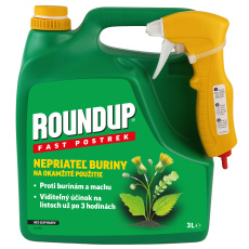 SK Roundup Fast / bez glyfosátu - 3 l rozprašovač EVERGREEN
