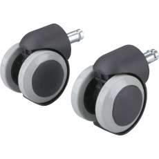 kolečka otočná s PU obručí, sada 2ks, průměr 50mm s čepem kolečka otočná s PU obručí, sada 2ks, průměr 50mm s čepem