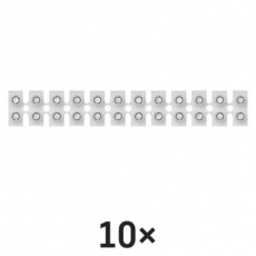 Svorkovnice 12x16,0 mm bílá - 10ks Svorkovnice 12x16,0 mm bílá - 10ks
