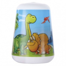 LED dětská lampa se svítilnou Dino, 3× AAA LED dětská lampa se svítilnou Dino, 3× AAA