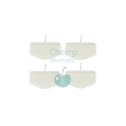 Svíčka Wellness Refill Aromatic Cherry Square 60x60x30 mm - bílá