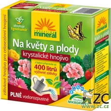 Krystalické hnojivo s lignohumátem - Na květy a plody 400 g