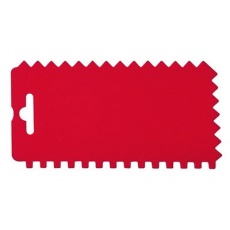 Stěrka plast zuby 150x80mm Stěrka plast zuby 150x80mm