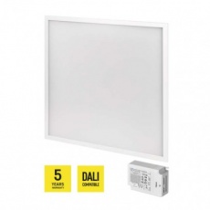 LED panel DALI 60×60, čtvercový vestavný bílý, 40W n. b. LED panel DALI 60×60, čtvercový vestavný bílý, 40W n. b.