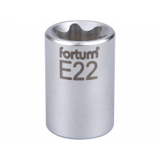 hlavice nástrčná vnitřní TORX 1/2", E 22, L 38mm