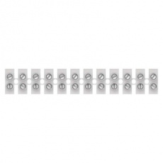 Svorkovnice 12x4,0 mm bílá Svorkovnice 12x4,0 mm bílá