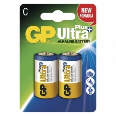 Alkalická baterie GP Ultra Plus C (LR14) - 2ks Alkalická baterie GP Ultra Plus C (LR14) - 2ks