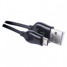 USB kabel 2.0 A/M - micro B/M 1m černý, Quick Charge USB kabel 2.0 A/M - micro B/M 1m černý, Quick Charge