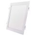 LED vestavné svítidlo PROFI, čtvercové, bílé, 24W teplá bílá