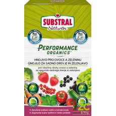 Substral granulovaný Performance Organics - ovoce a zelenina 750 g EVERGREEN Substral granulovaný Performance Organics - ovoce a zelenina 750 g EVERGREEN