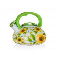 BANQUET Konvice smaltovaná pískací SUN FLOWER 3 l BANQUET Konvice smaltovaná pískací SUN FLOWER 3 l