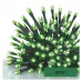 Standard LED spojovací vánoční řetěz, 10 m, venkovní i vnitřní, zelená