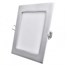 LED panel 170×170, čtvercový vestavný stříbrný, 12W neutr.b. LED panel 170×170, čtvercový vestavný stříbrný, 12W neutr.b.