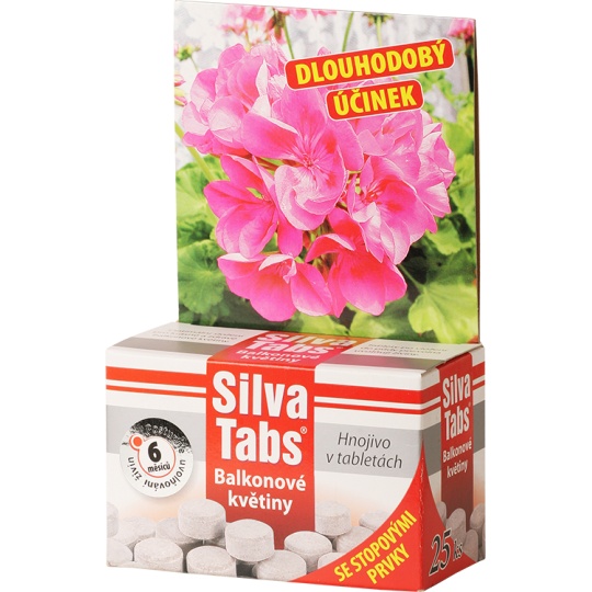 SilvaTabs - tablety na balkónové květiny 25 ks