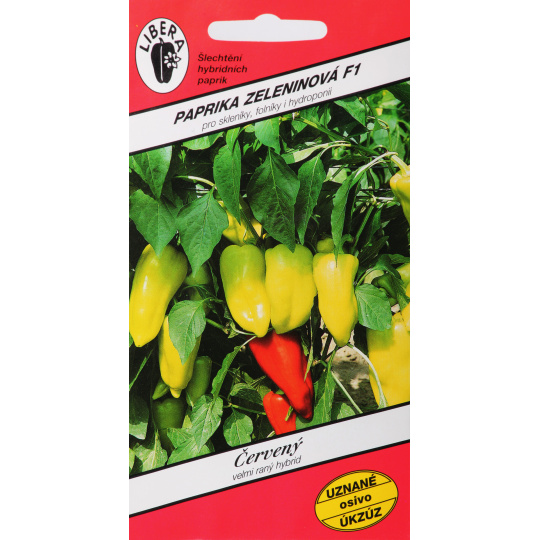 Paprika F1 - Beate F1 15-20 semen (ZÁRUKA 2026)