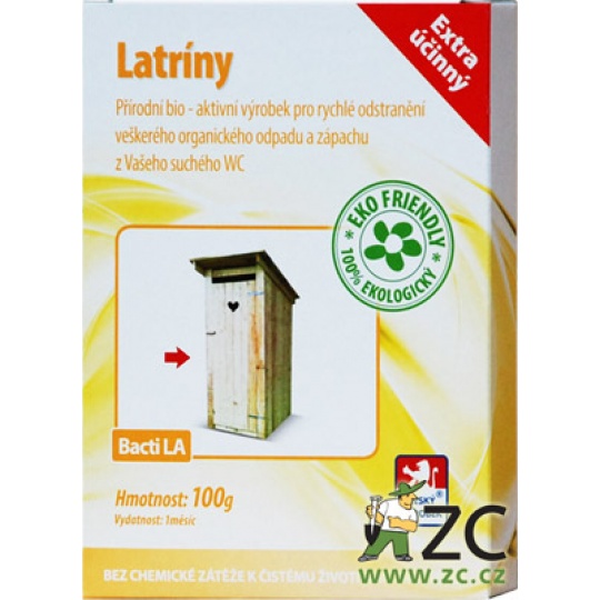 Enzym latríny Bacti LA - 100 g