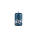Svíčka vánoční Festive Flare Pillar 60 x 100 mm - modrá metalíza