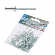 Nýty ALU 4. 0x6mm 50ks Nýty ALU 4. 0x6mm 50ks