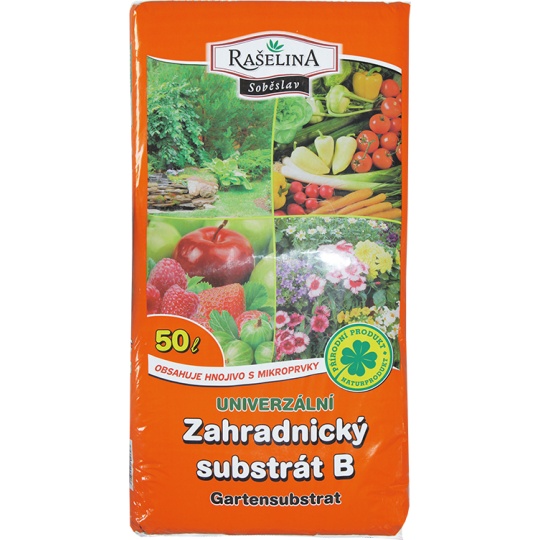 Substrát - Zahradnický 50 l Raš.